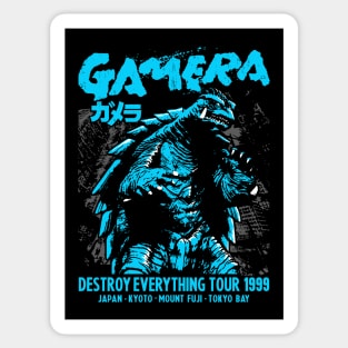 GAMERA - Destroy everything tour 1999 Sticker